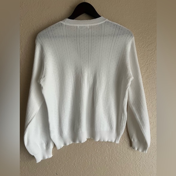 PJ Salvage Pointelle Sweater - Picture 5 of 7